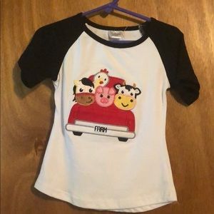 Farm animals tshirt